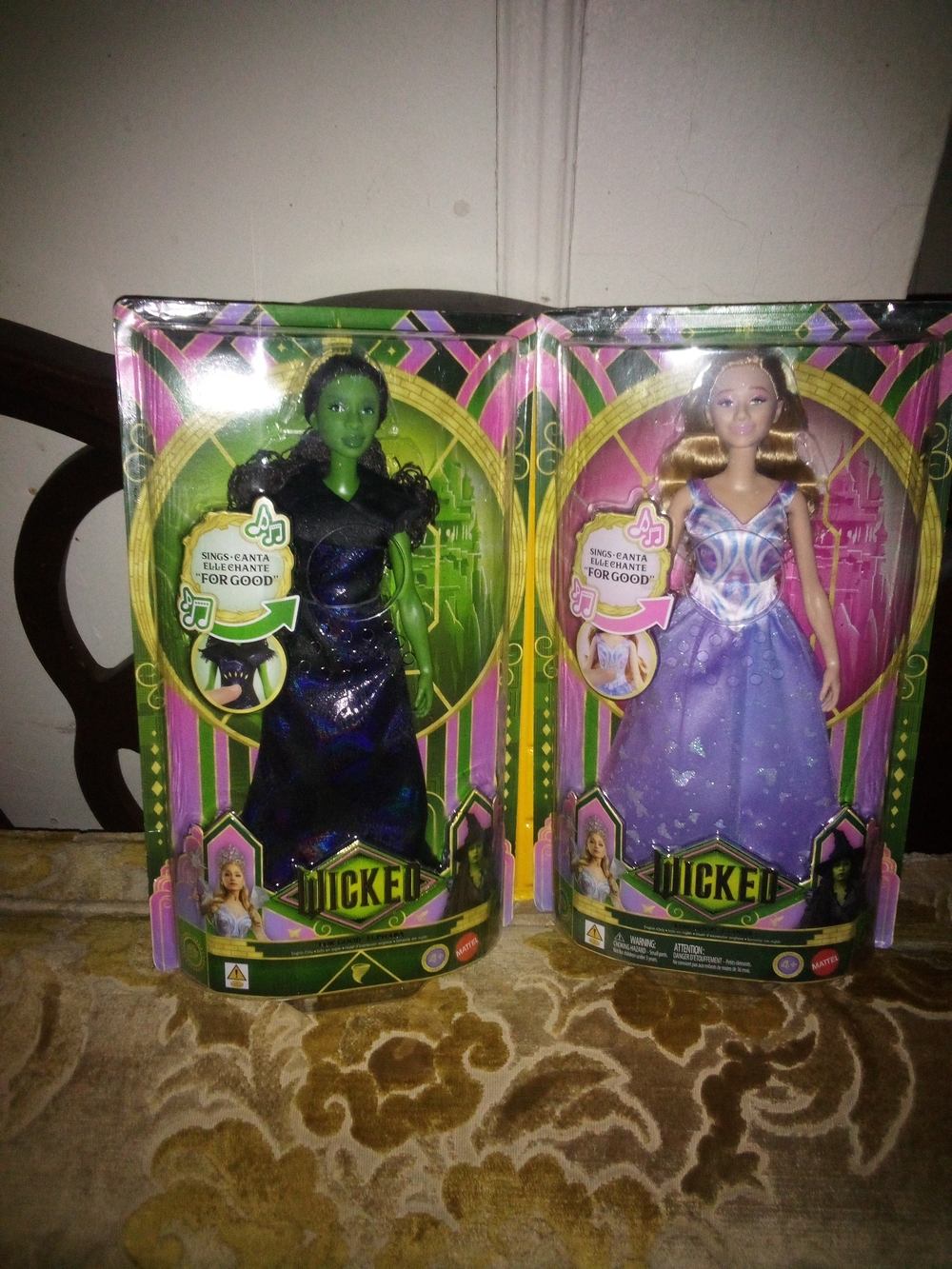 Wicked "For Good" Part 2 Singing Elphaba Glinda Mattel Barbie Doll Wizard of Oz - Picture 12 of 15